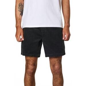 NEW KATIN ward corduroy short in black wash
